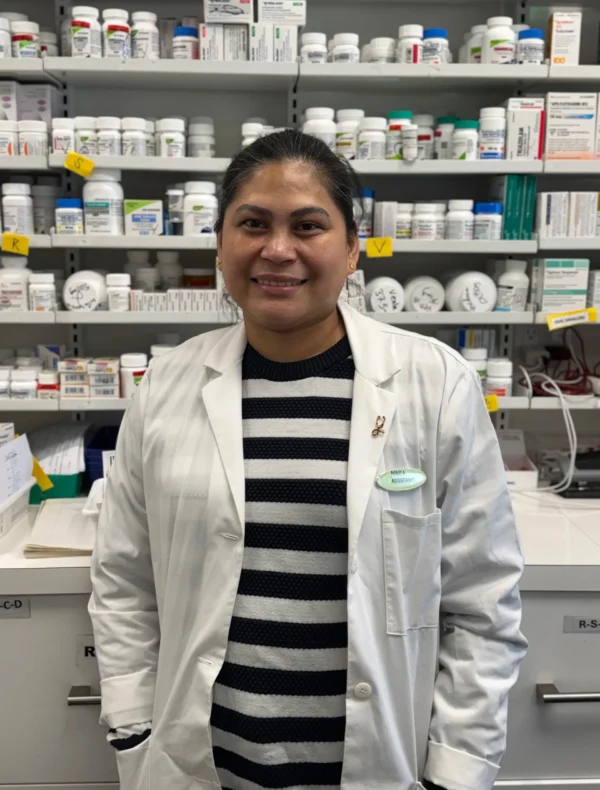 Nimfa Amparado- Pharmacist Assistant-Gilmore Pharmacy
